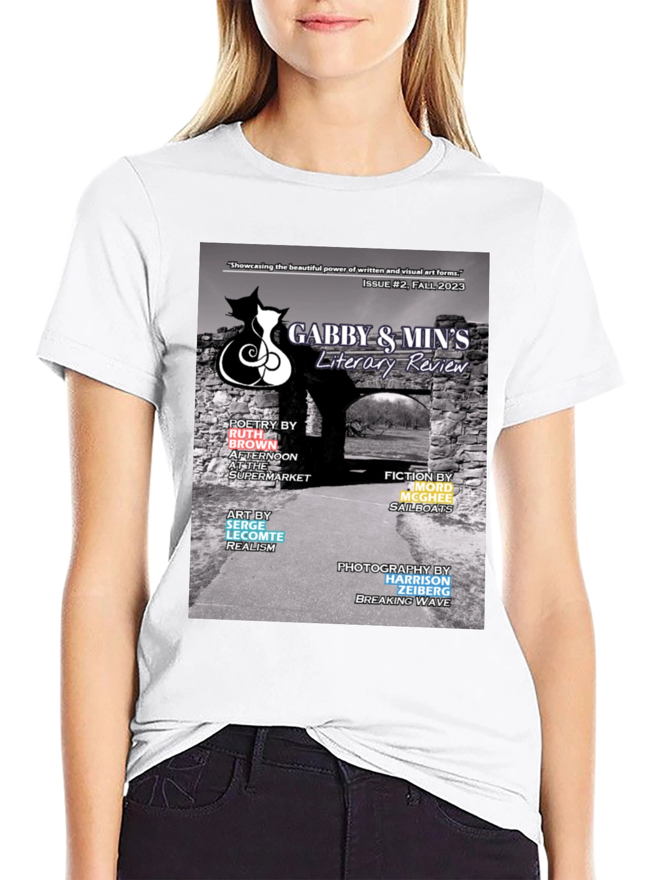 Gabby & Mins Literary Review T-Shirt - Fall 2023