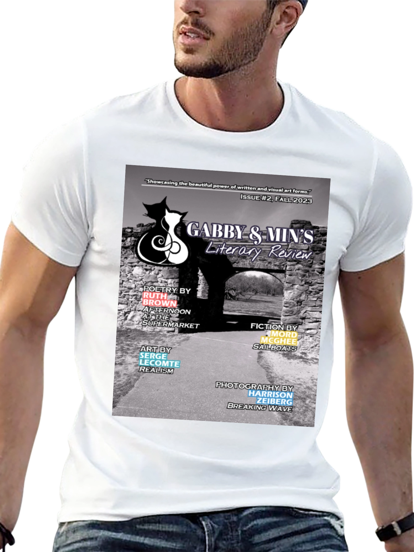 Gabby & Mins Literary Review T-Shirt - Fall 2023