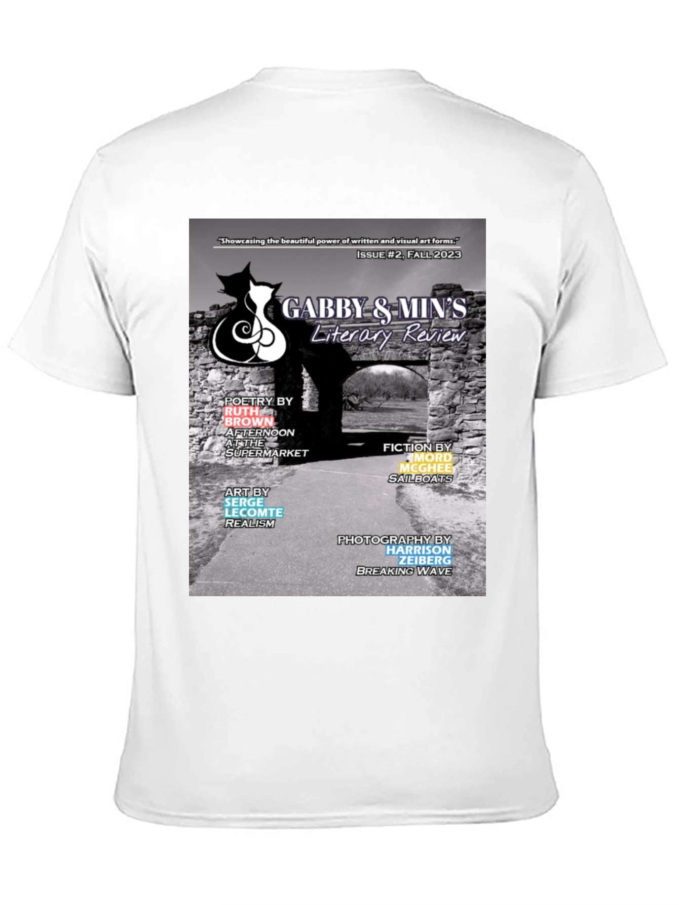 Gabby & Mins Literary Review T-Shirt - Fall 2023