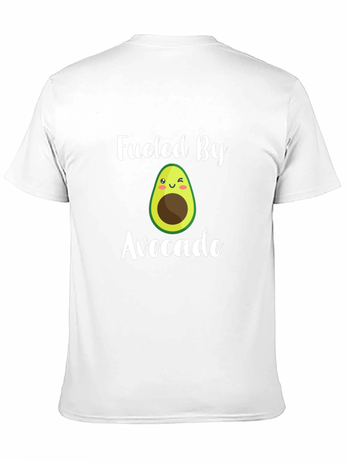 Fueled By Avocado T-Shirt - Funny Cute Design