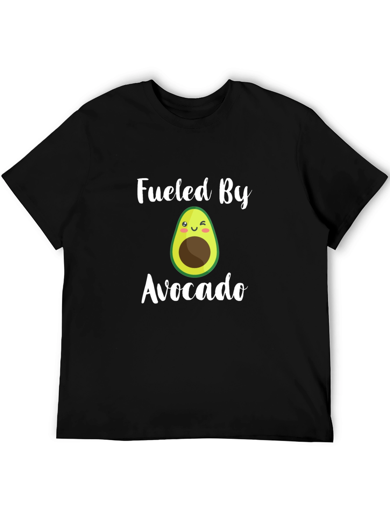 Fueled By Avocado T-Shirt - Funny Cute Design
