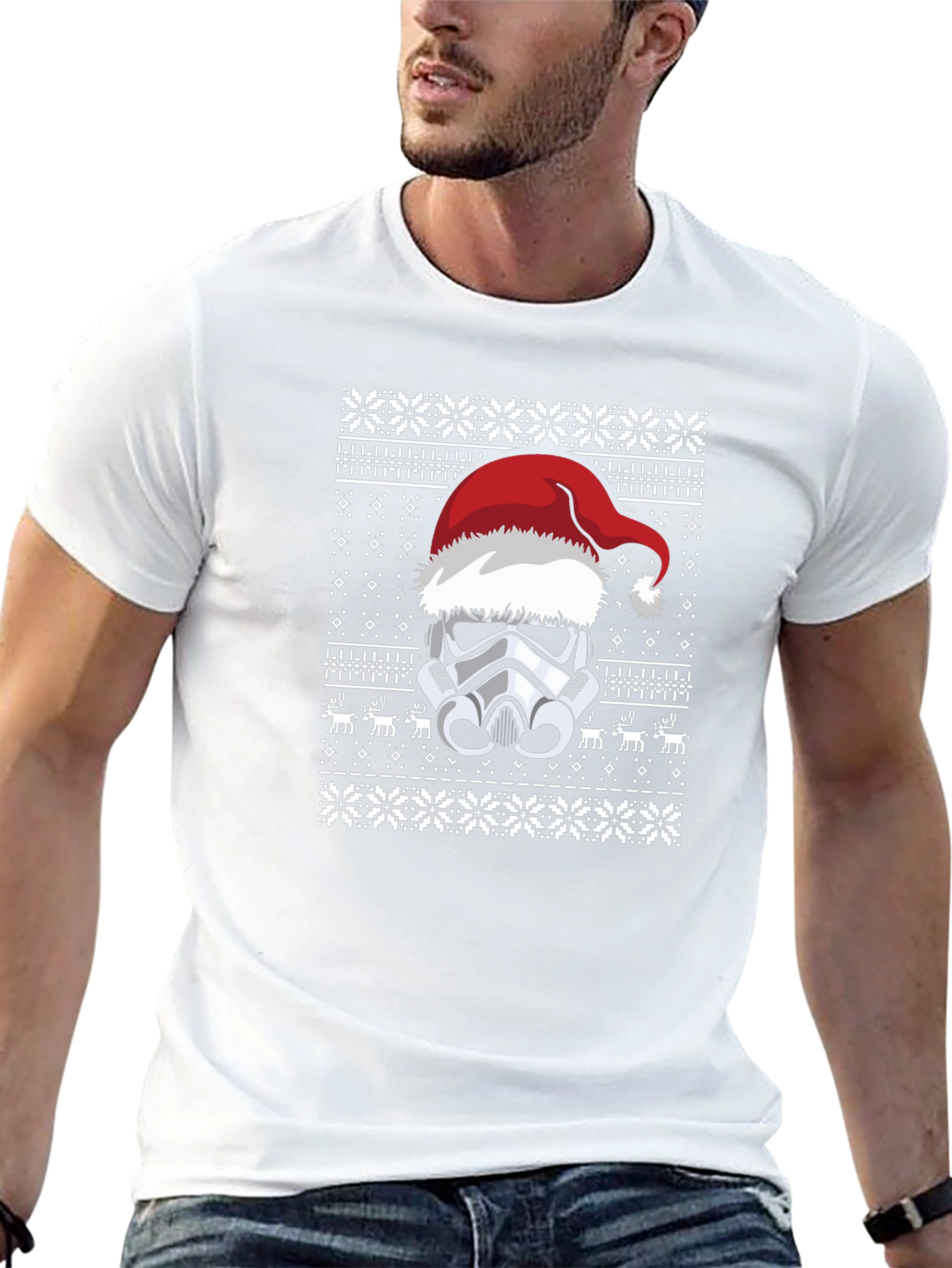 Star Wars Stormtrooper Ugly Christmas Sweater T-Shirt