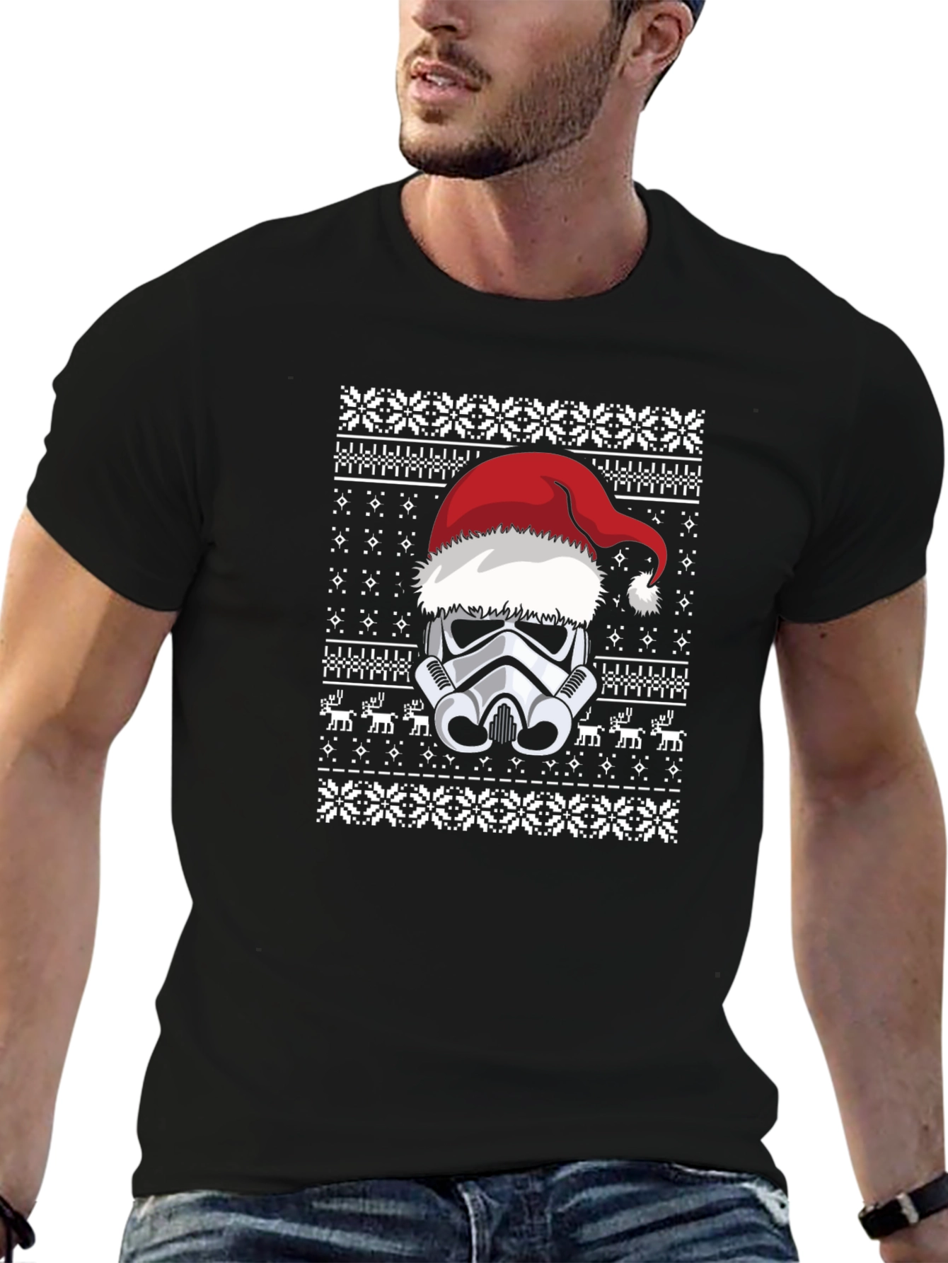 Star Wars Stormtrooper Ugly Christmas Sweater T-Shirt
