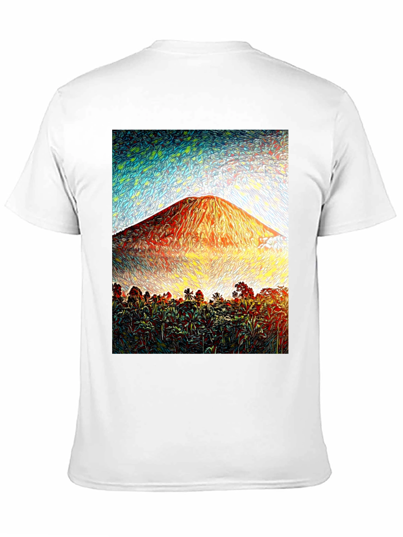 Tropical Mountain Graphic Tee