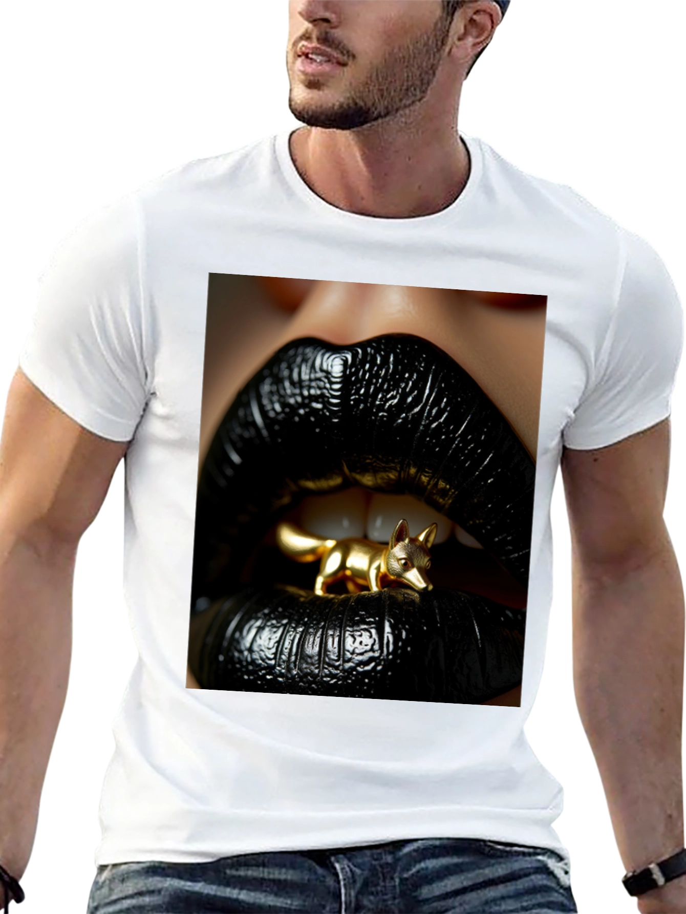 Black Lips Fox Graphic Tee