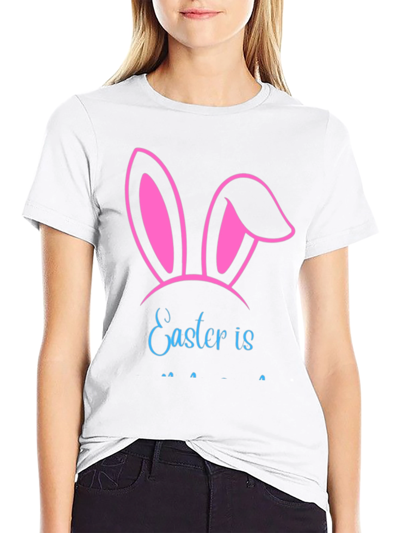 Easter Bunny Ears T-Shirt - Cute Holiday Tee