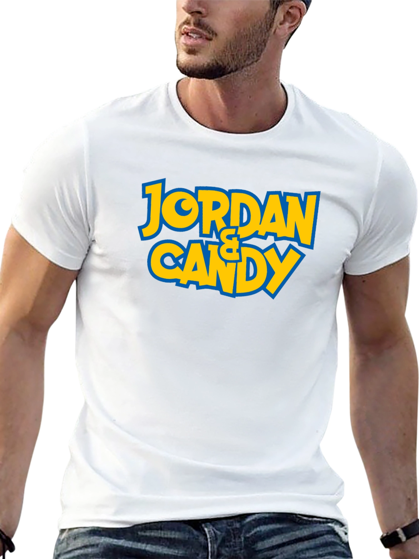 Jordan & Candy Graphic T-Shirt - Black