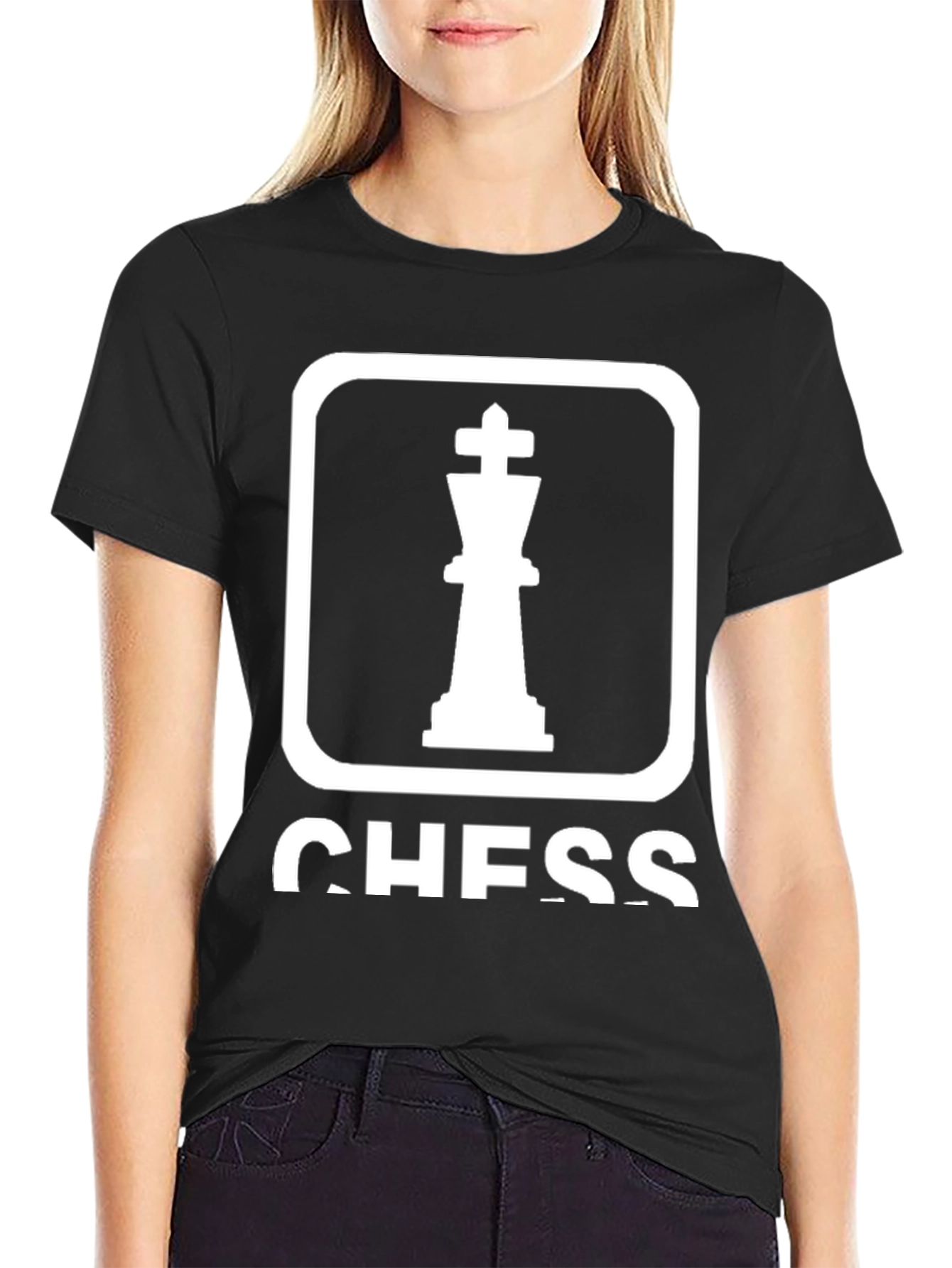 Chess King T-Shirt - Black