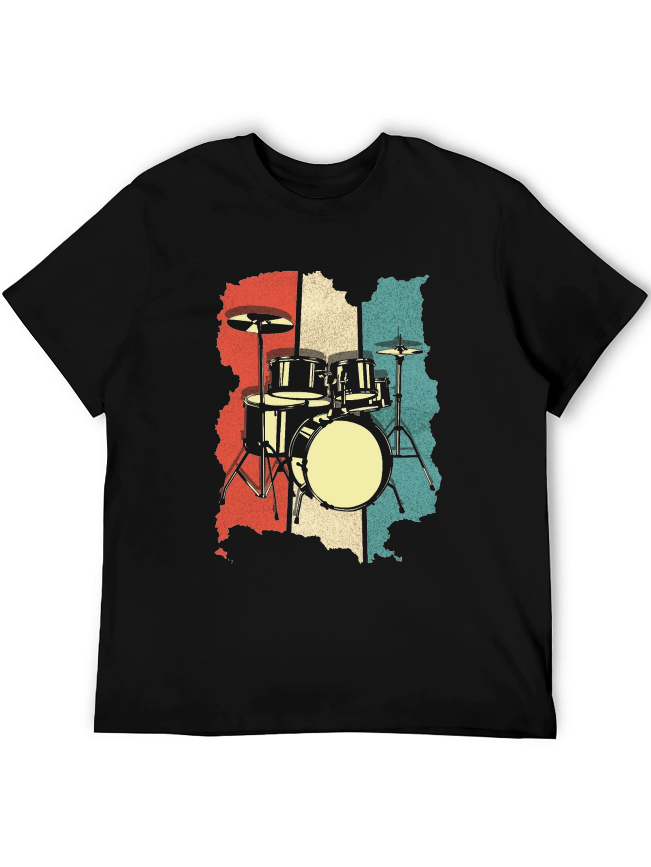 Retro Drum Set T-Shirt
