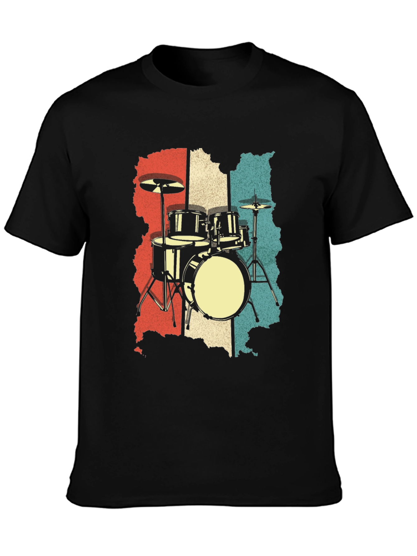 Retro Drum Set T-Shirt