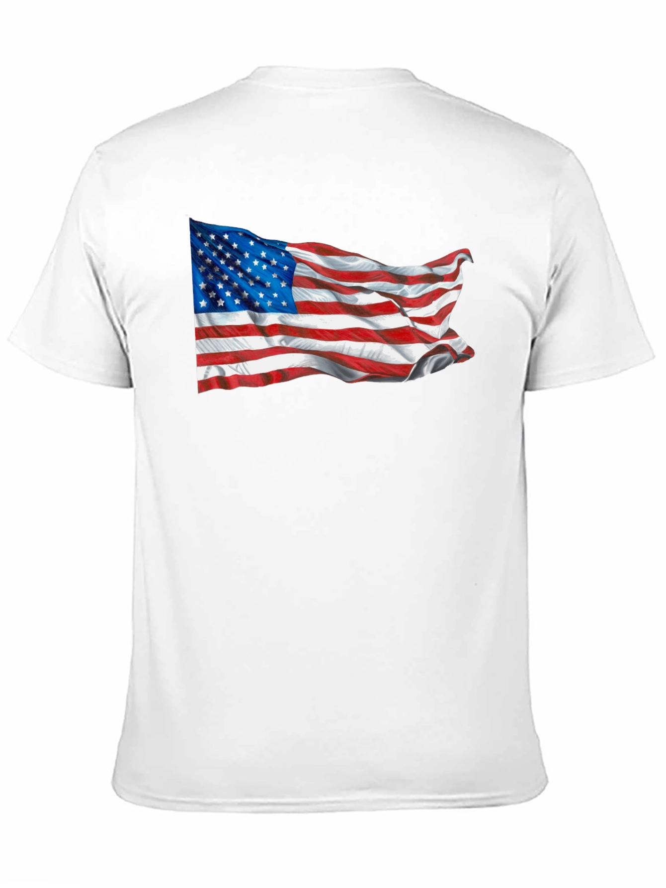 American Flag Graphic T-Shirt Patriotic USA Tee