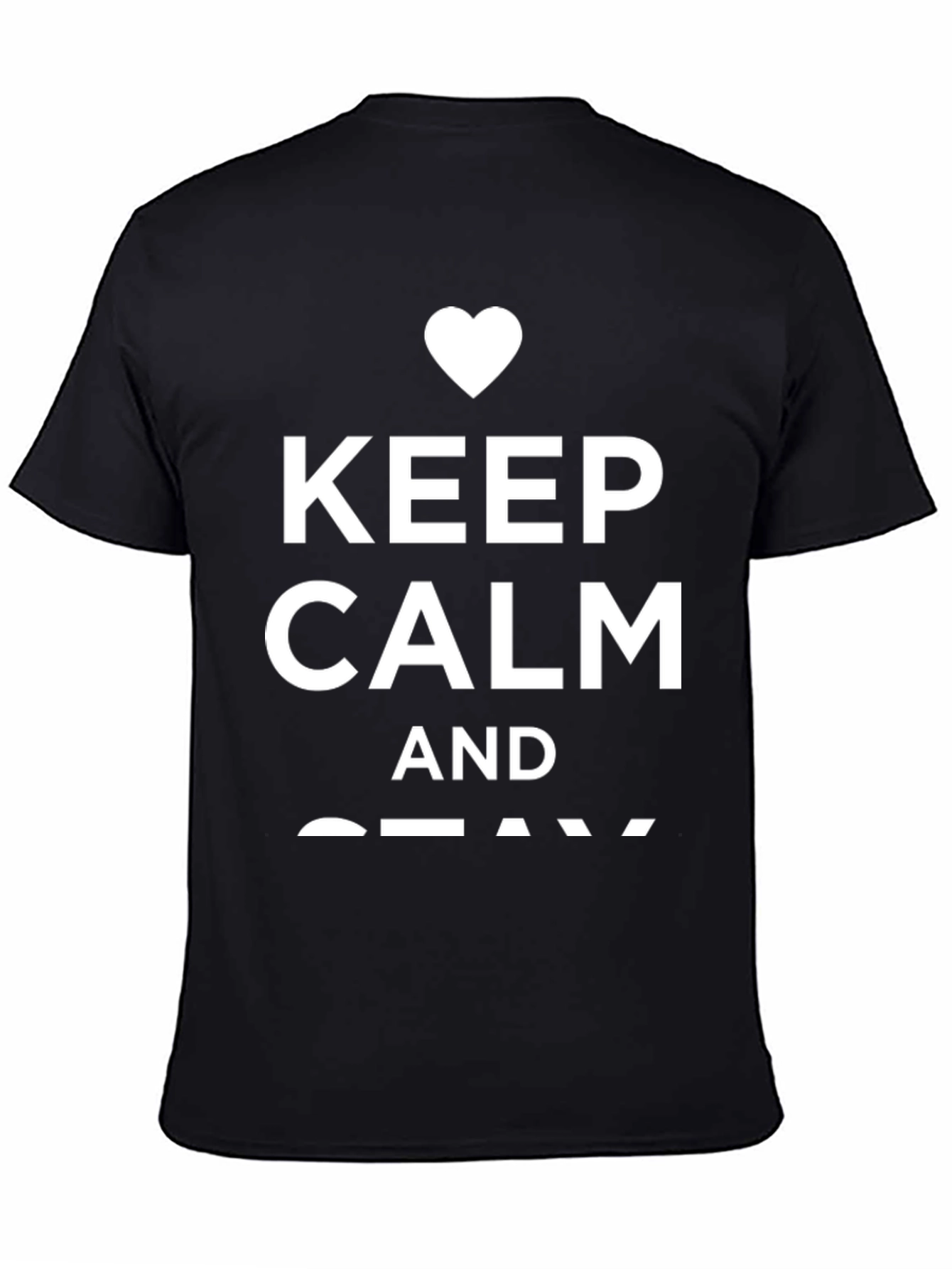 Keep Calm Black T-Shirt