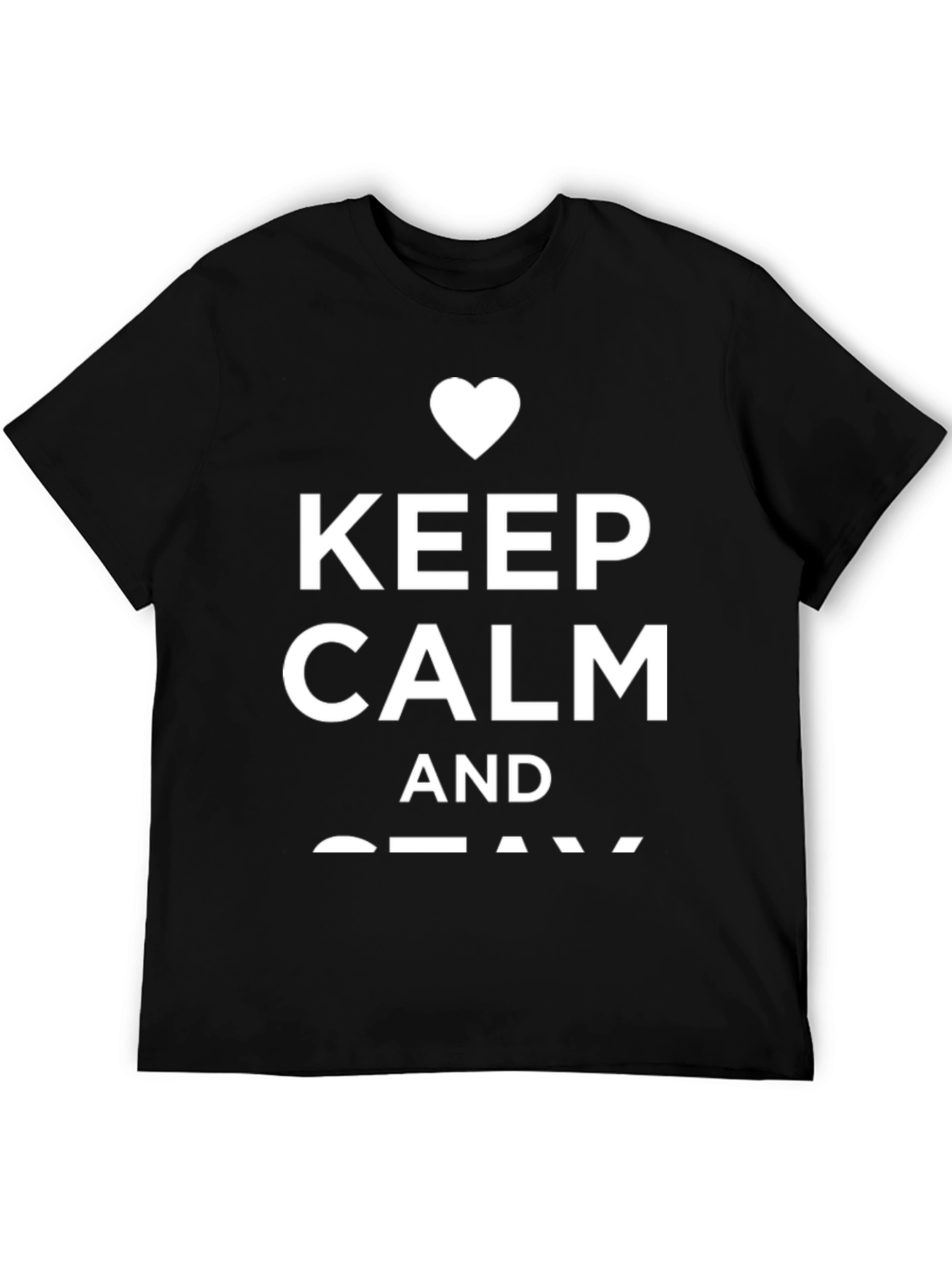 Keep Calm Black T-Shirt