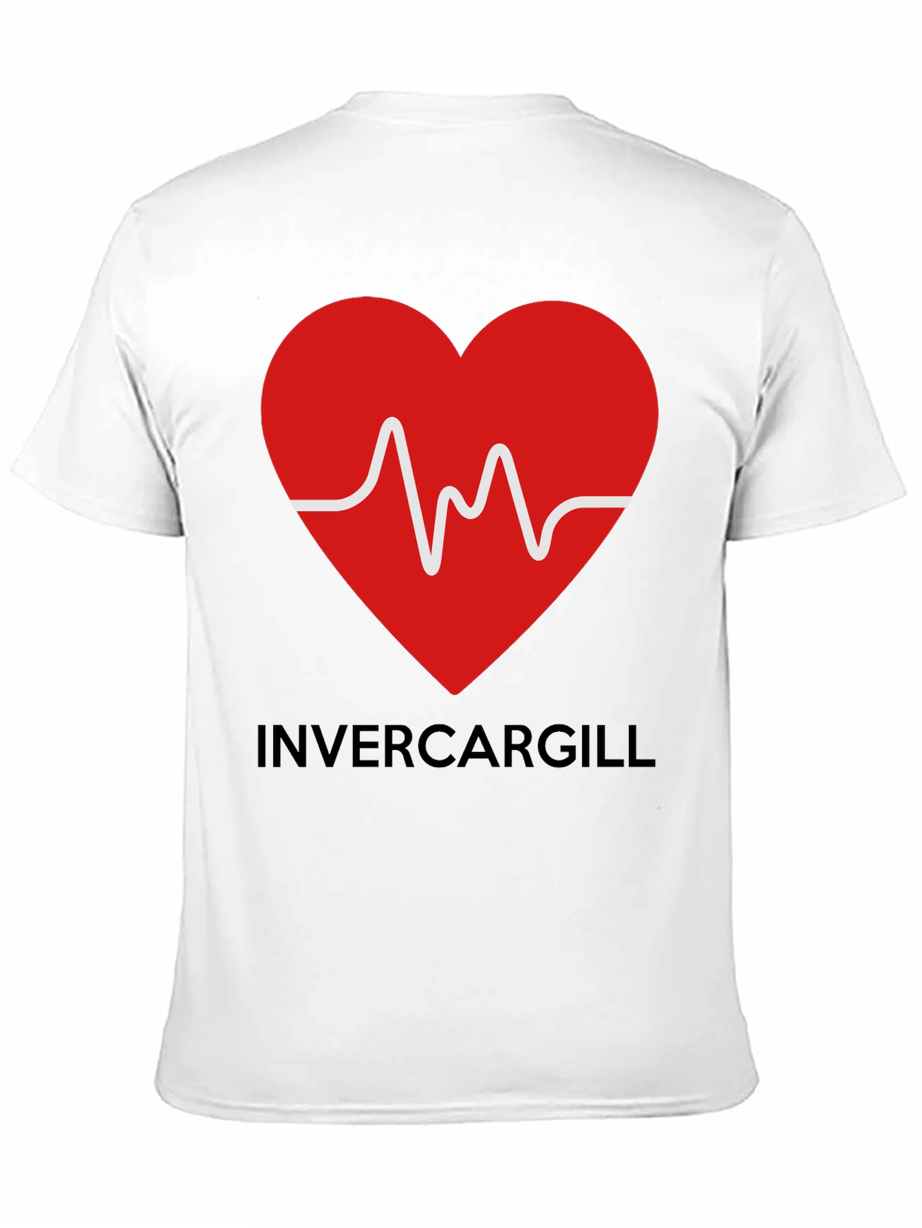 Invercargill Love Heartbeat Graphic Tee
