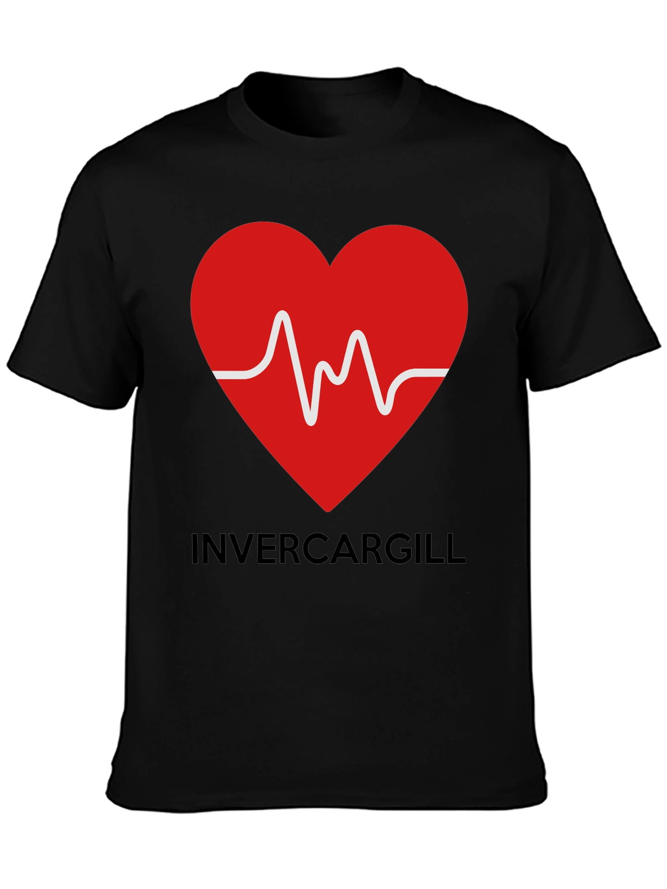 Invercargill Love Heartbeat Graphic Tee