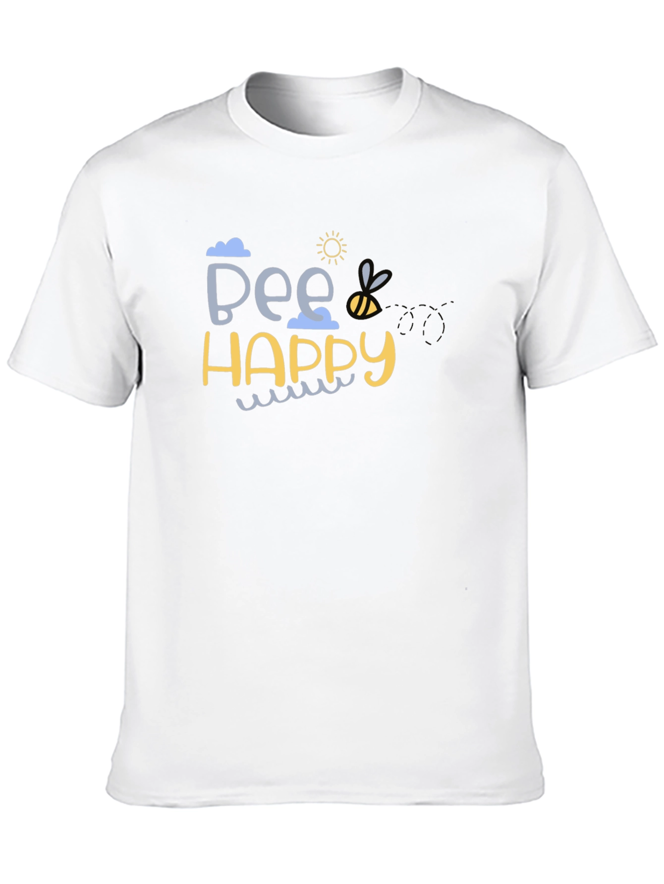 Bee Happy Graphic T-Shirt | Cute Unisex Tee