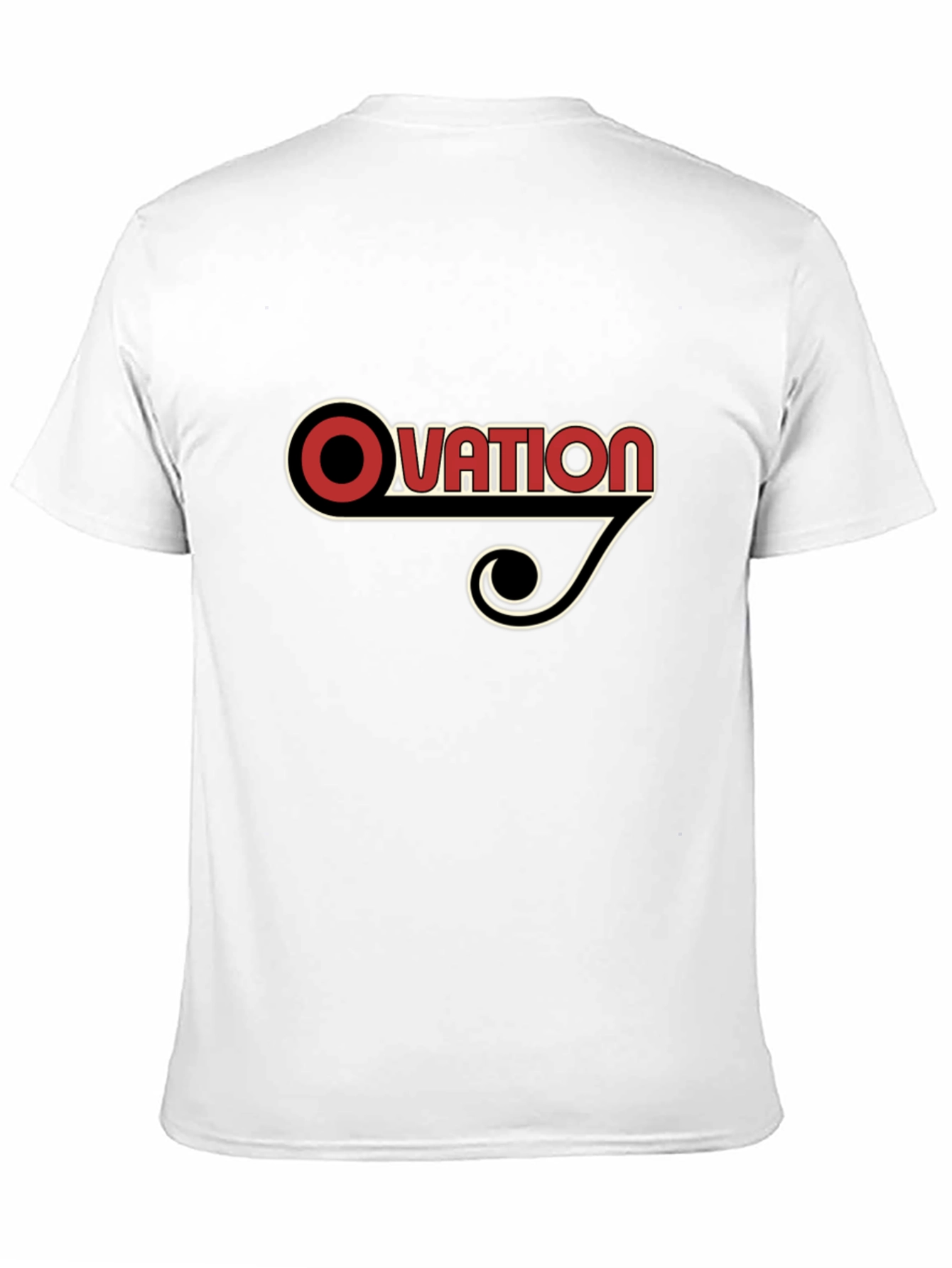 Ovation Retro Graphic Tee - Black