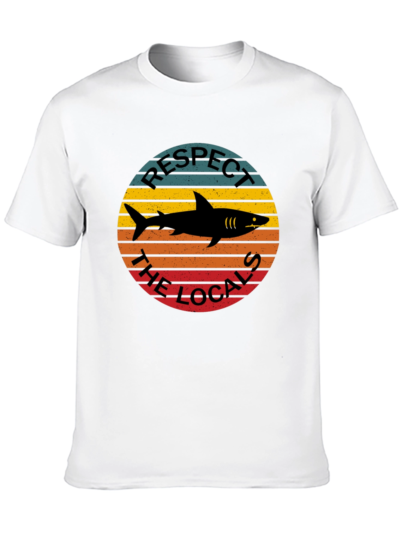 Respect the Locals Shark Graphic Tee