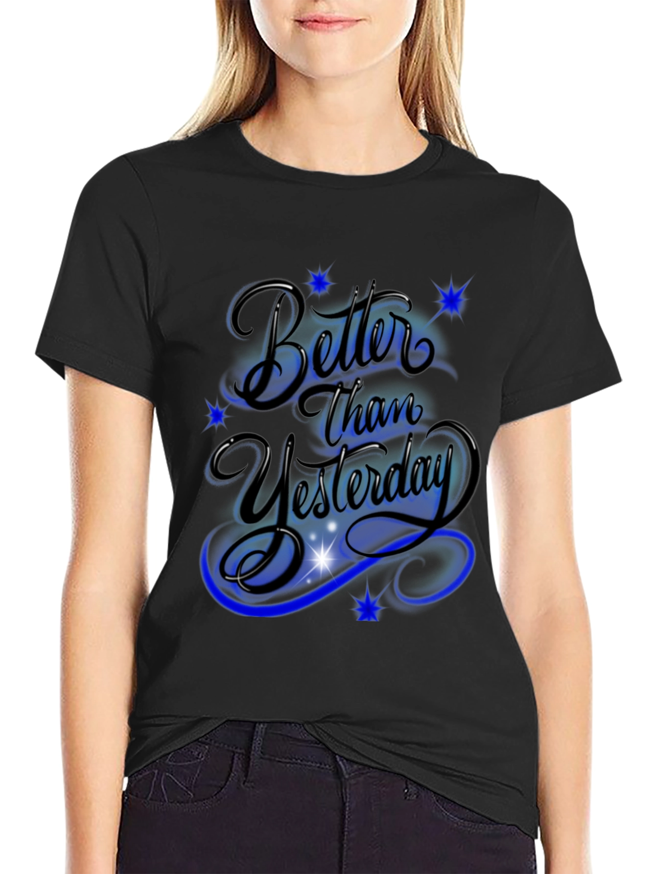 Better Than Yesterday Graphic T-Shirt