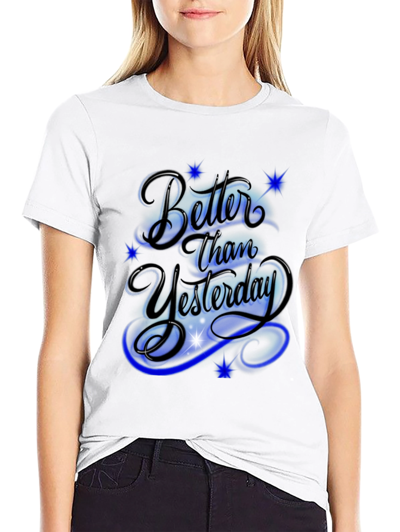 Better Than Yesterday Graphic T-Shirt