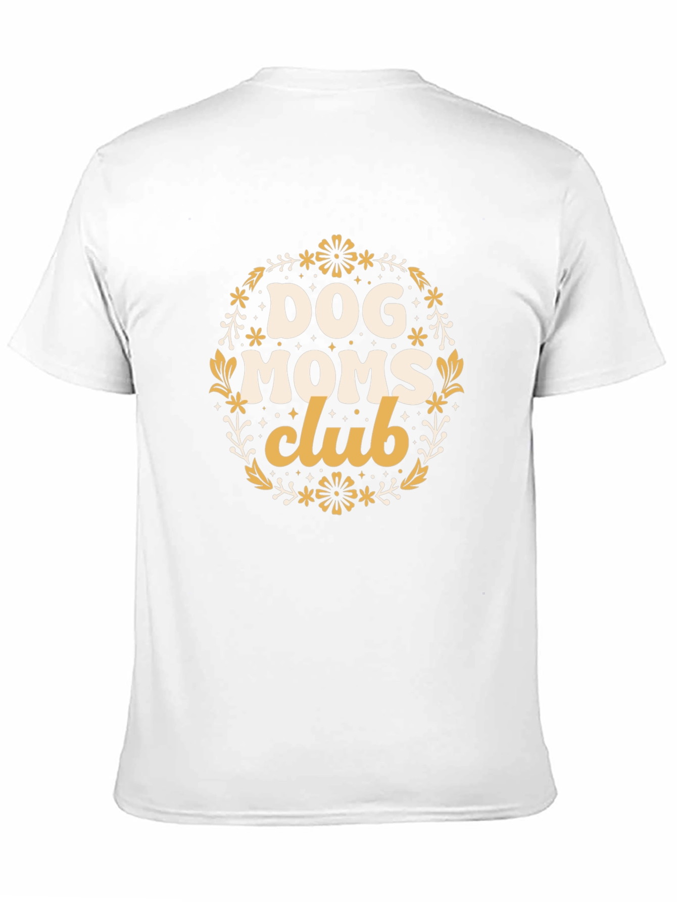 Dog Moms Club Graphic Tee - Black