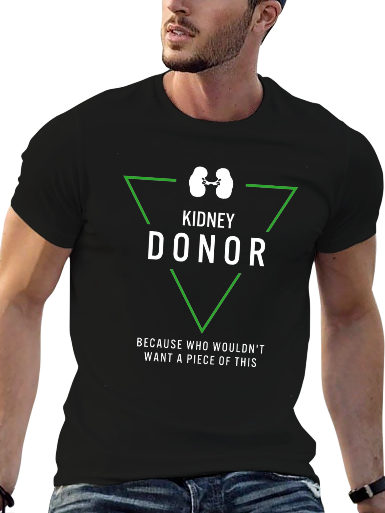 Kidney Donor T-Shirt - Organ Donation Awareness