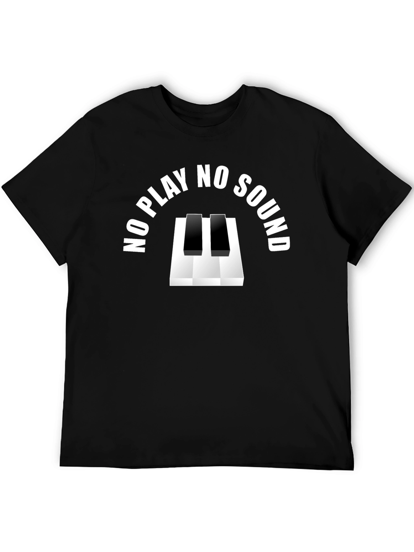 No Play No Sound Graphic Tee