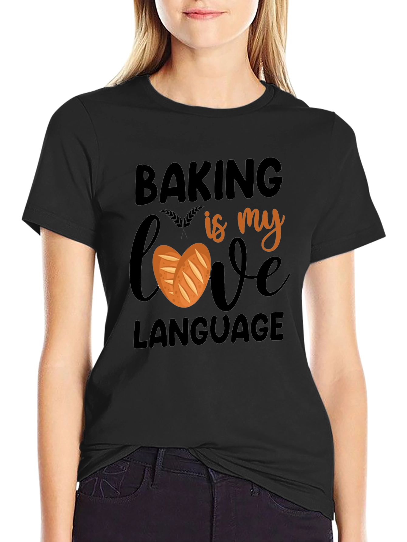 Baking is My Love Language Graphic T-Shirt