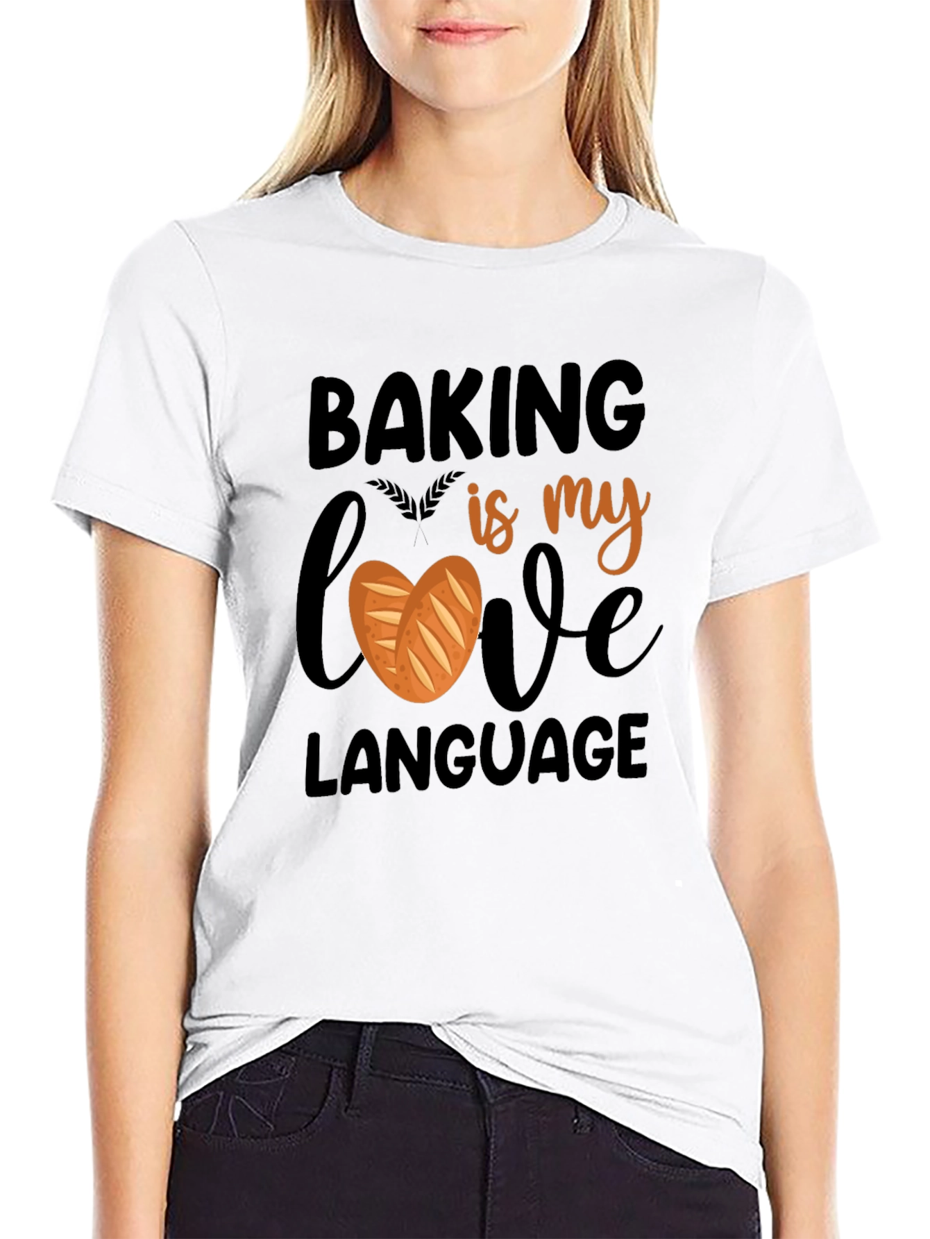 Baking is My Love Language Graphic T-Shirt