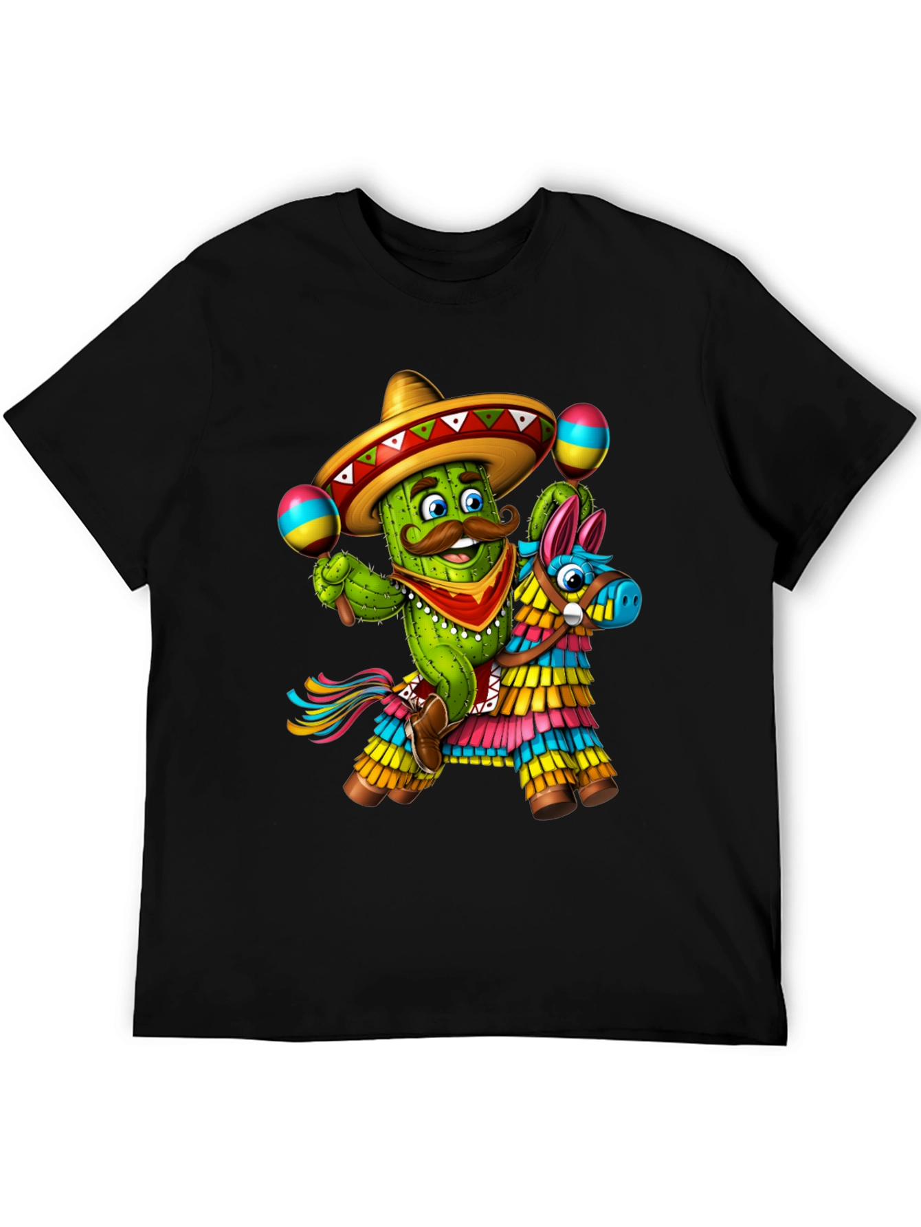 Cactus Pinata T-Shirt - Cinco de Mayo Fiesta!