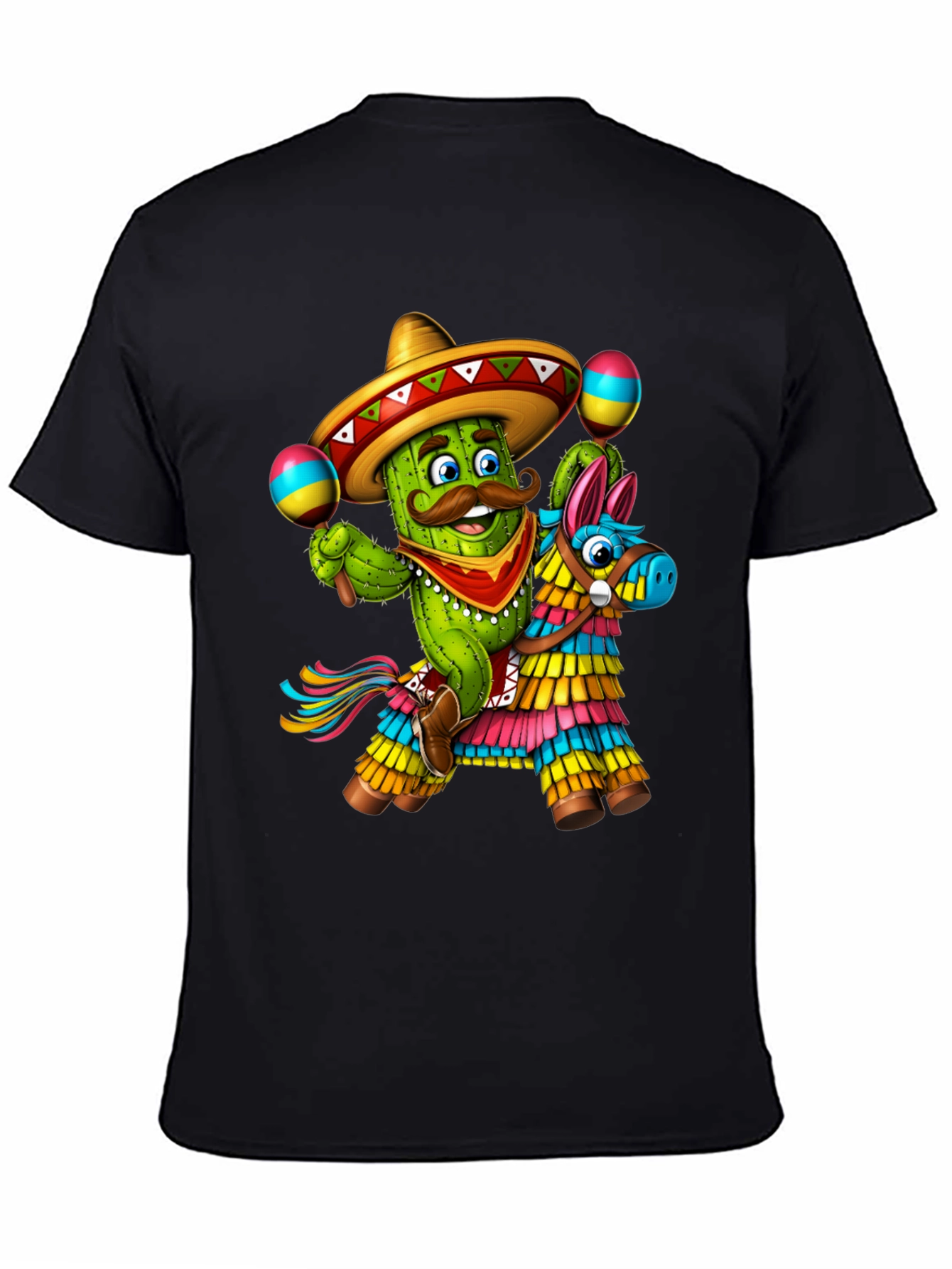 Cactus Pinata T-Shirt - Cinco de Mayo Fiesta!