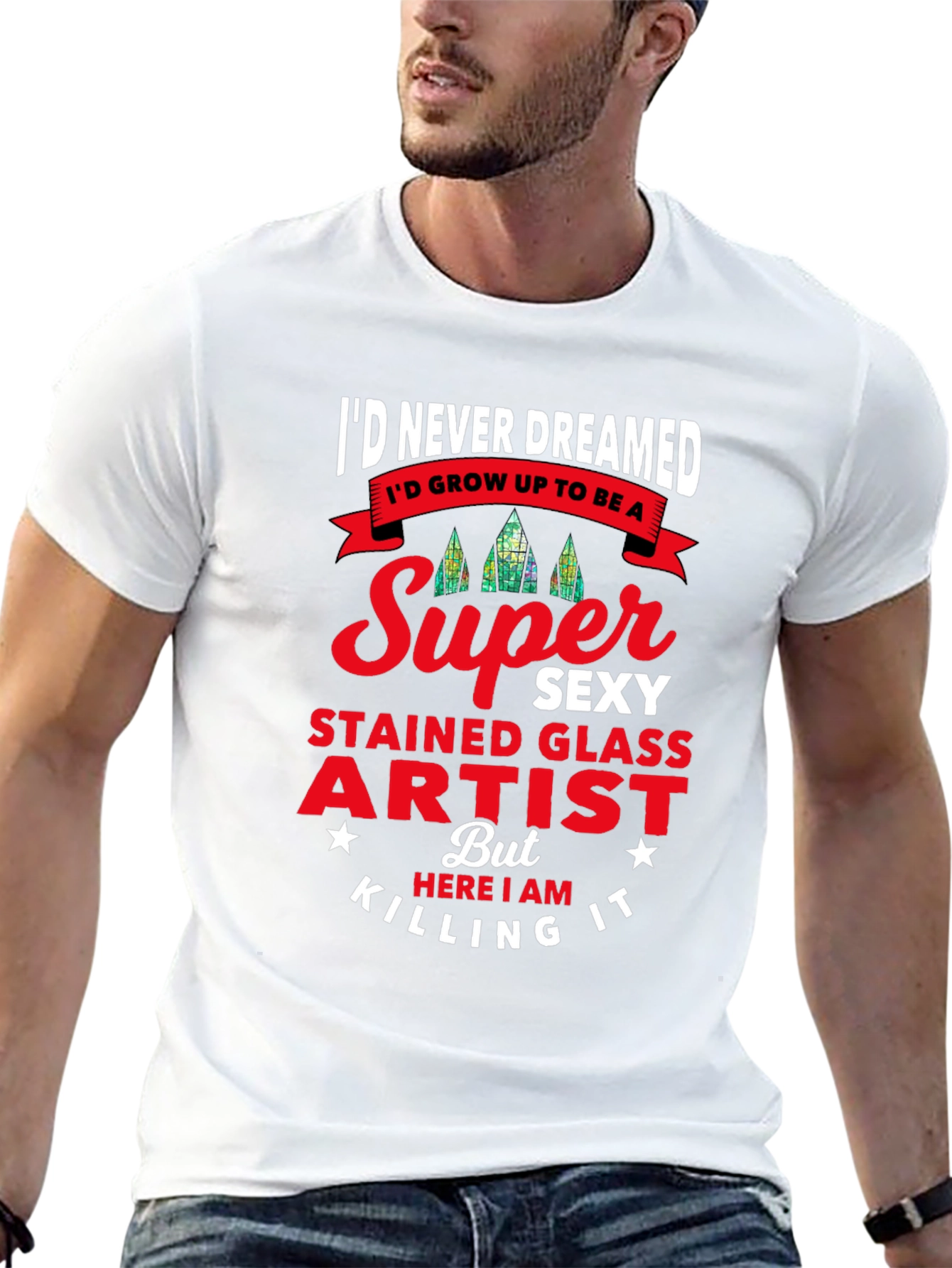 Super Sexy Stained Glass Artist T-Shirt