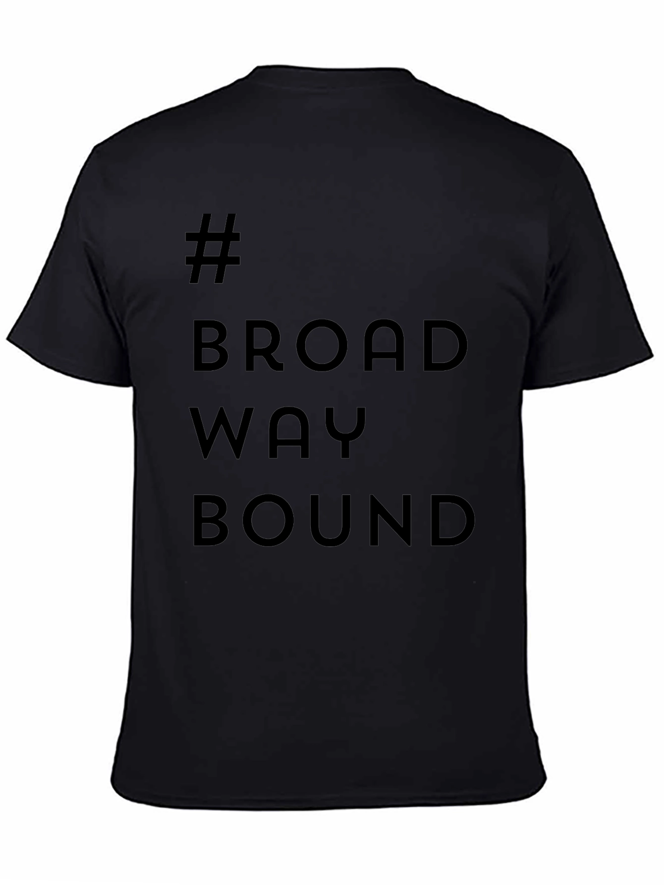 Broadway Bound Black T-Shirt