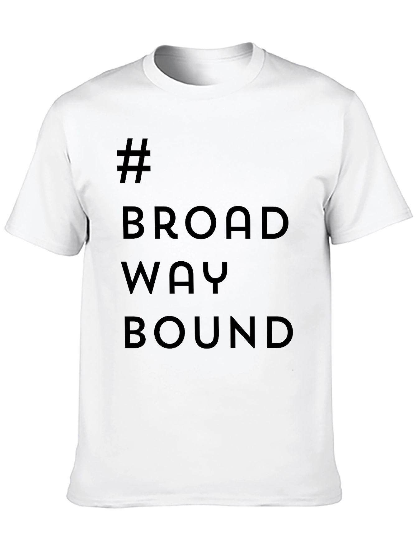 Broadway Bound Black T-Shirt
