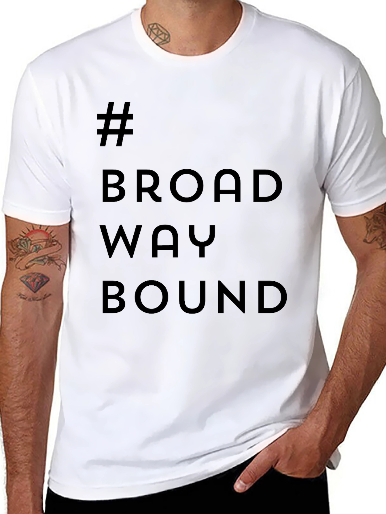 Broadway Bound Black T-Shirt