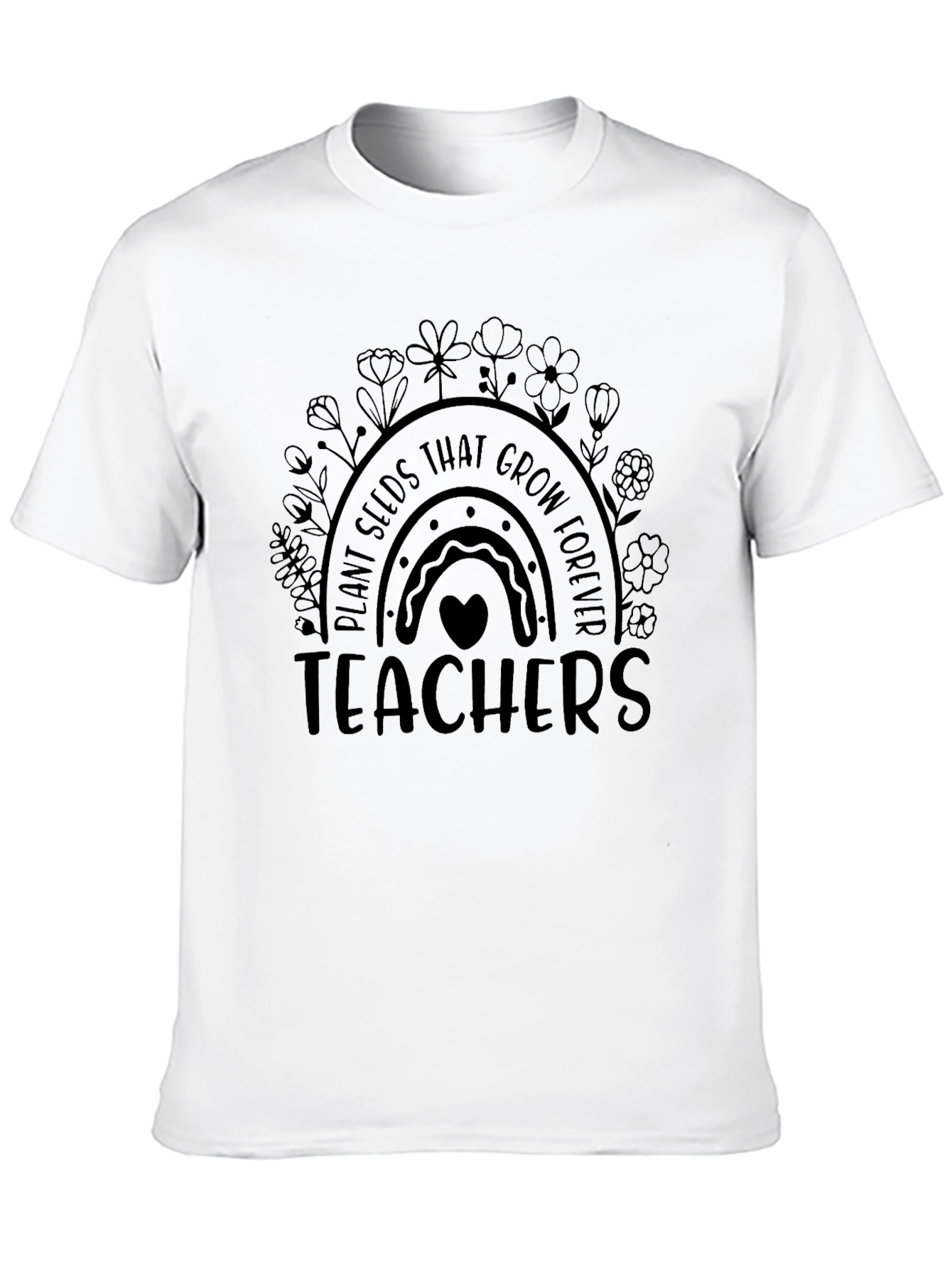 Teacher Rainbow Graphic Tee