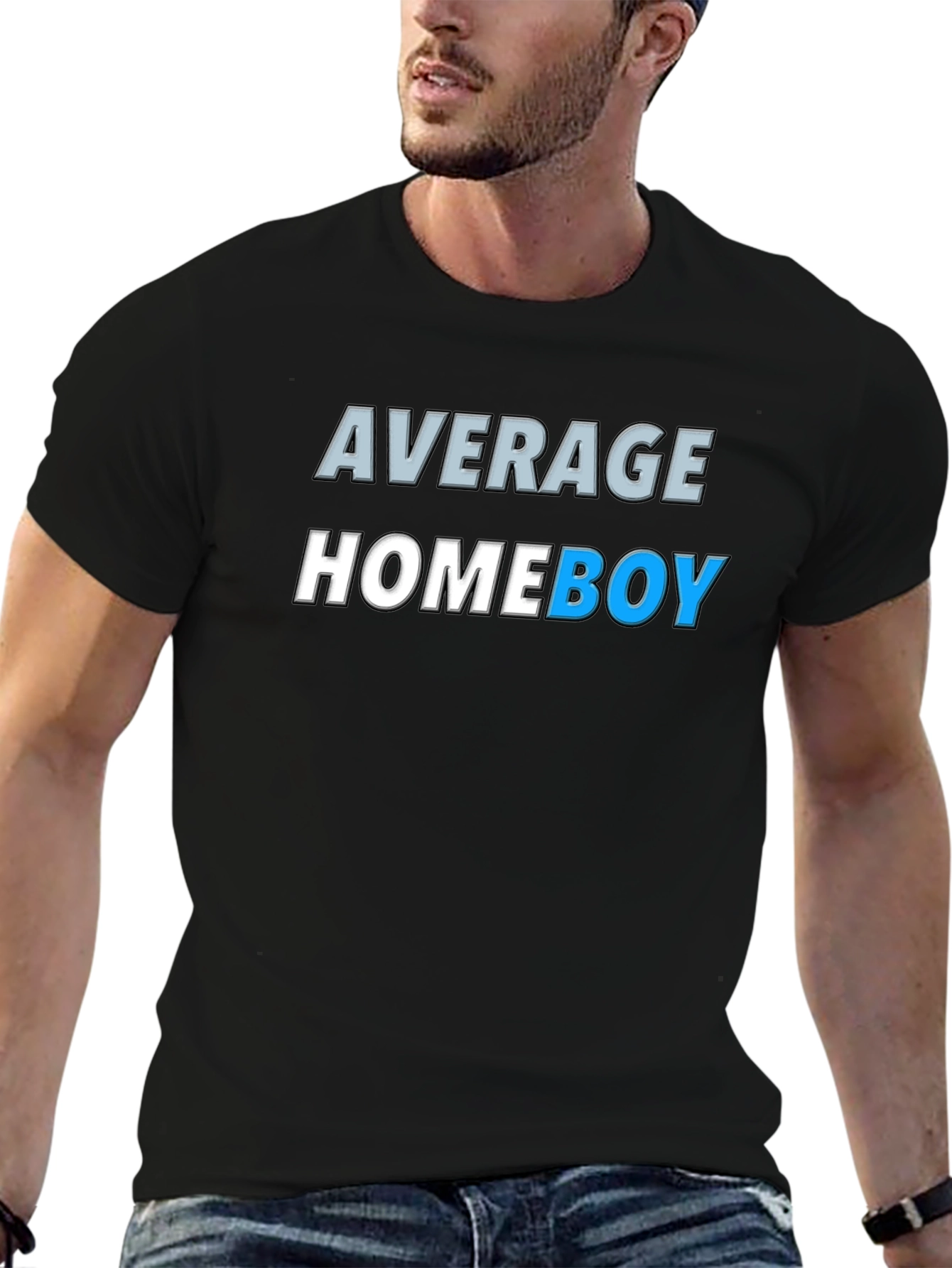 Average Homeboy Graphic Tee - Stylish & Comfy