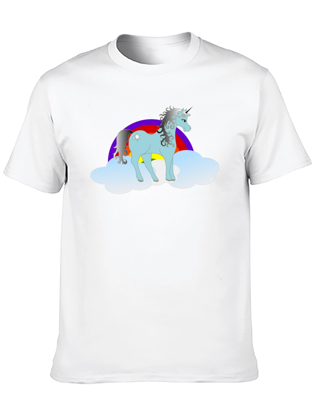 Unicorn Rainbow Graphic T-Shirt