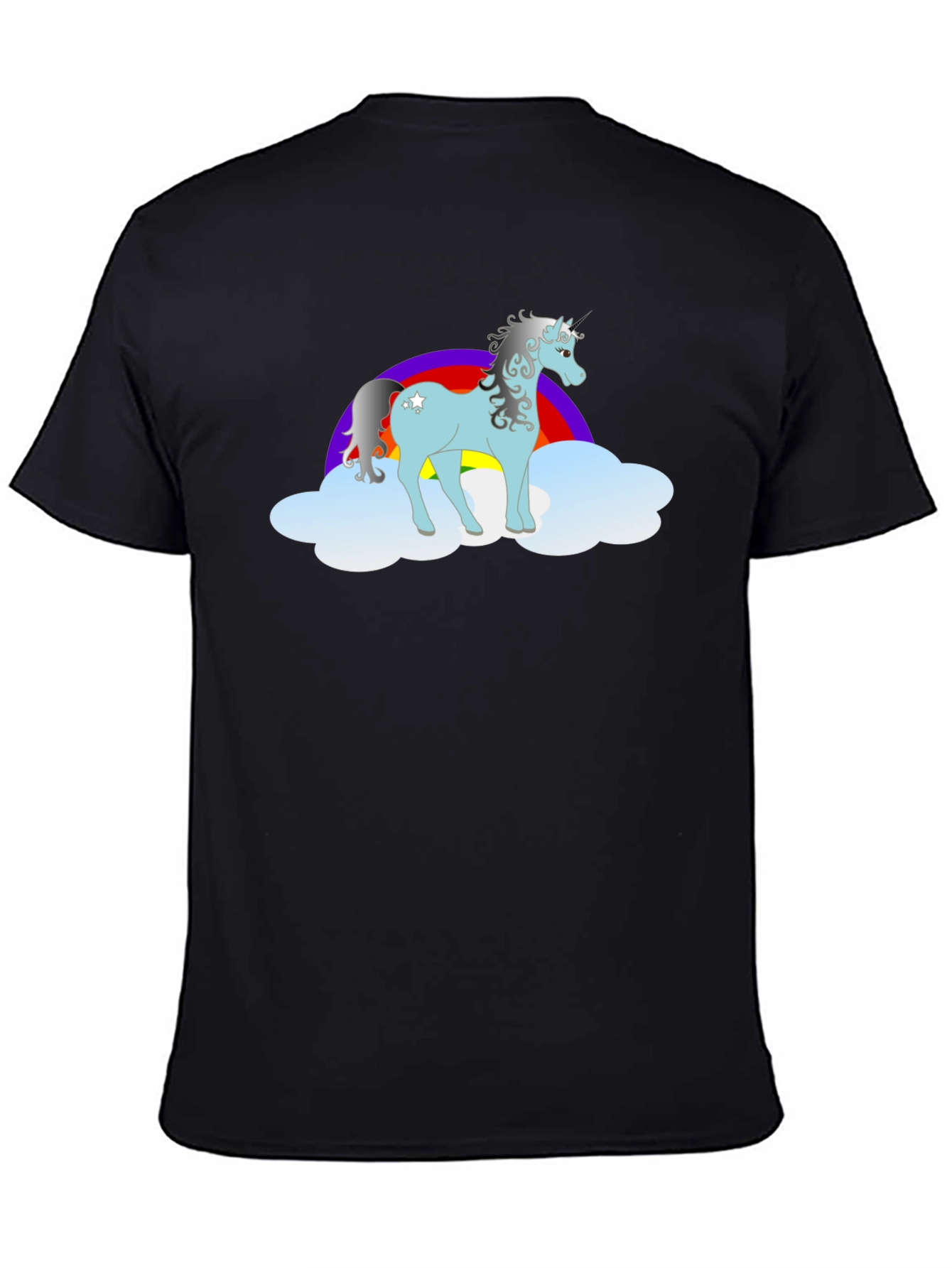 Unicorn Rainbow Graphic T-Shirt