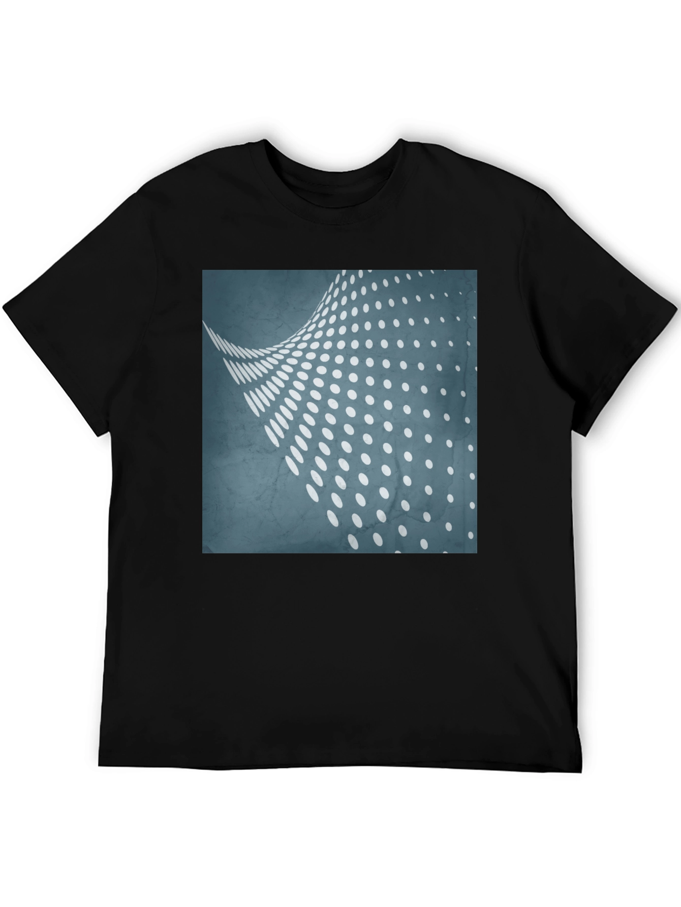 Abstract Dot Pattern Graphic T-Shirt