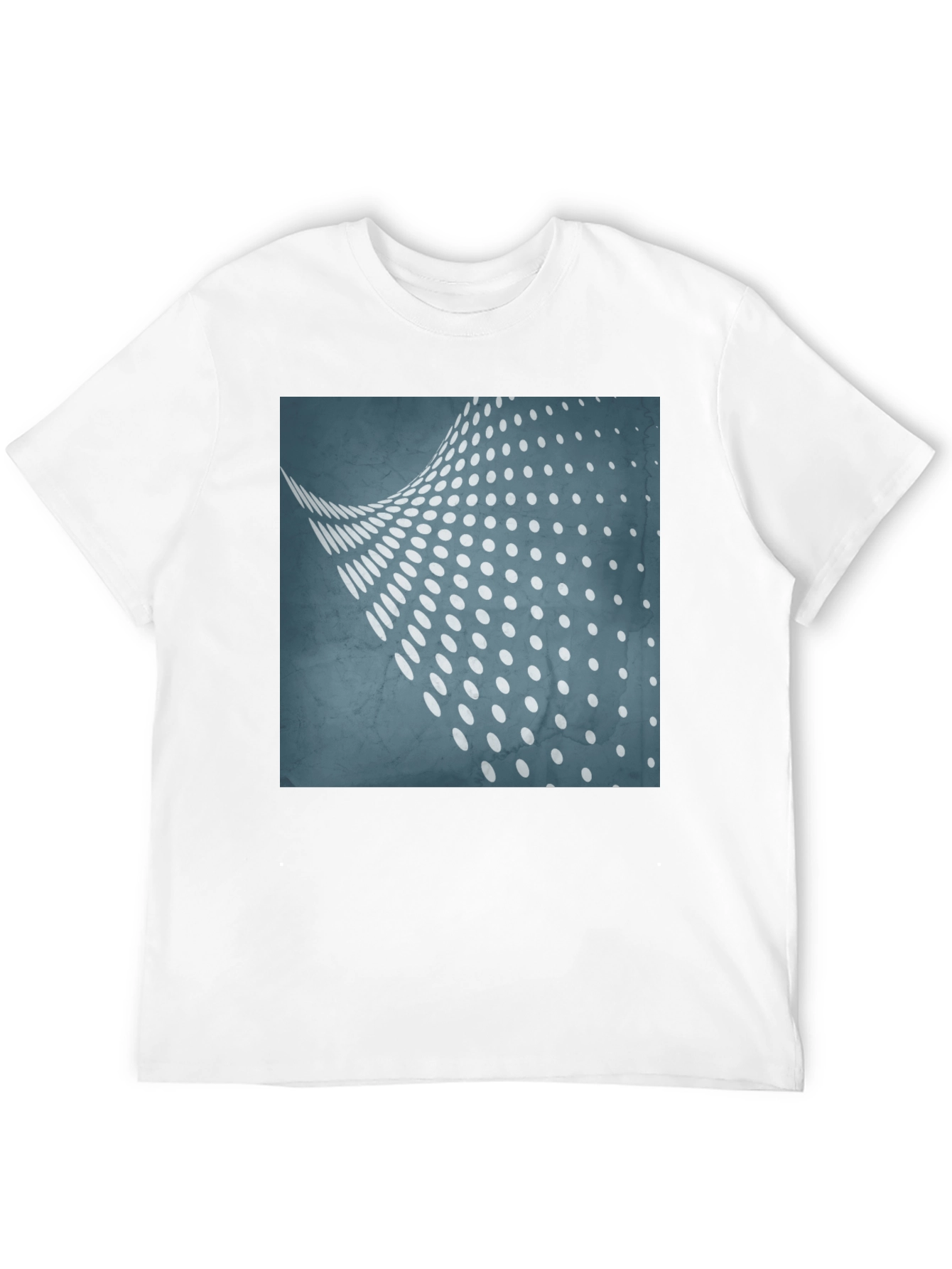 Abstract Dot Pattern Graphic T-Shirt