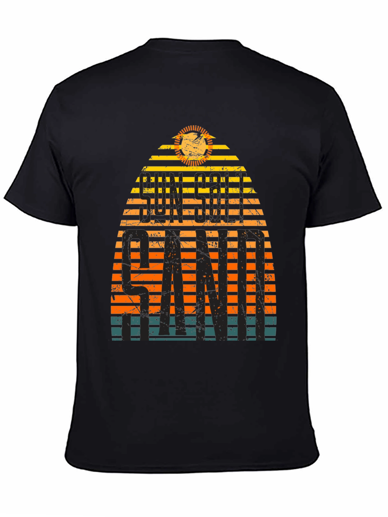 Retro Sunset Sands T-Shirt