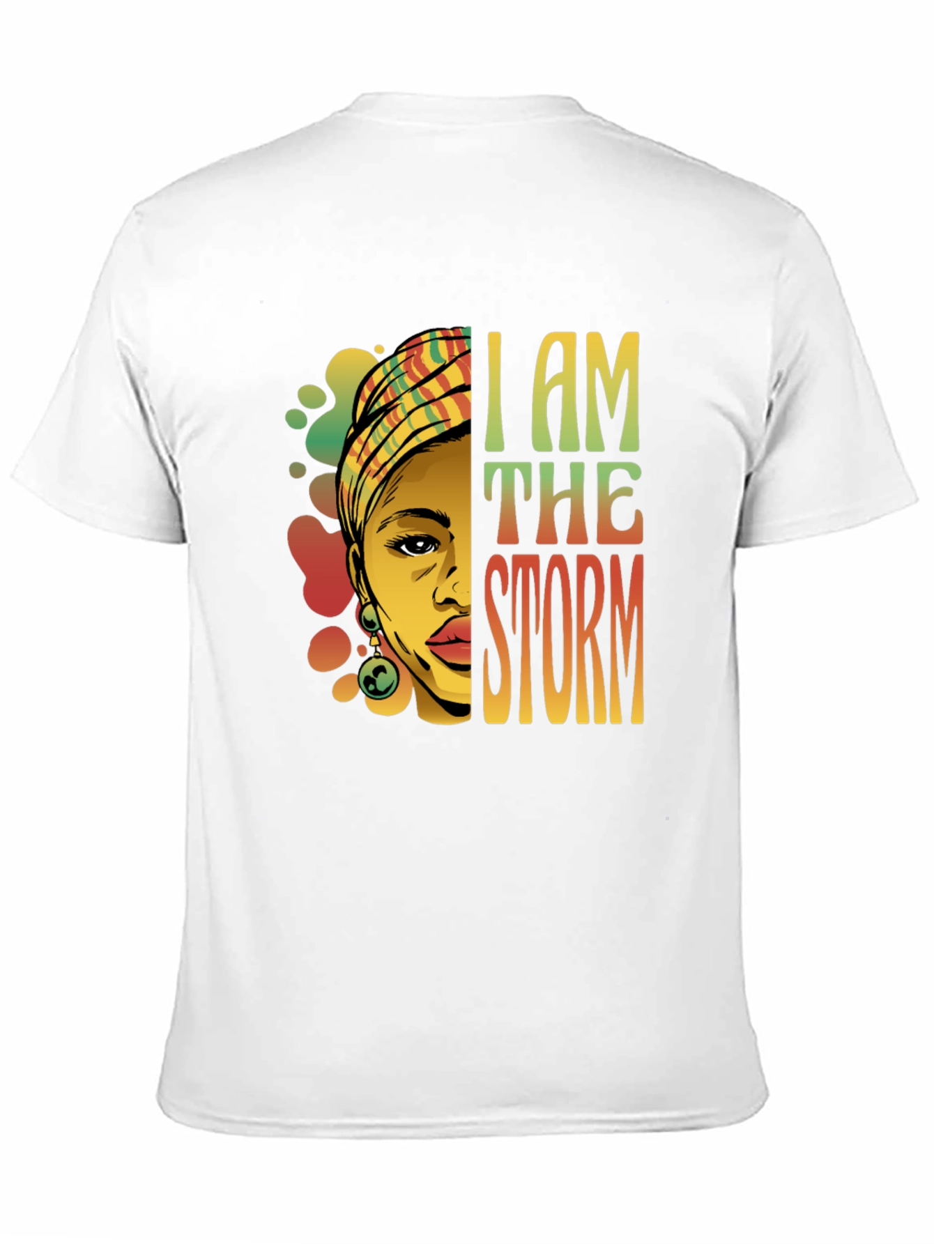 I Am The Storm Graphic Tee - Black