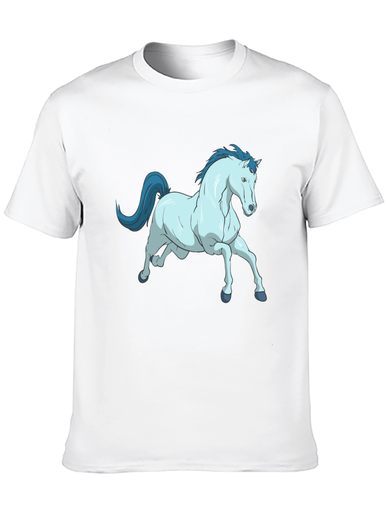 Horse Graphic Tee - Unique Cartoon Design