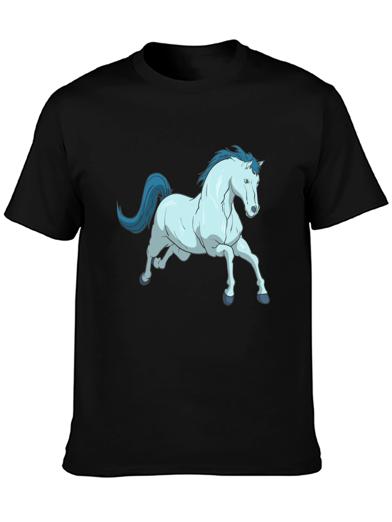 Horse Graphic Tee - Unique Cartoon Design