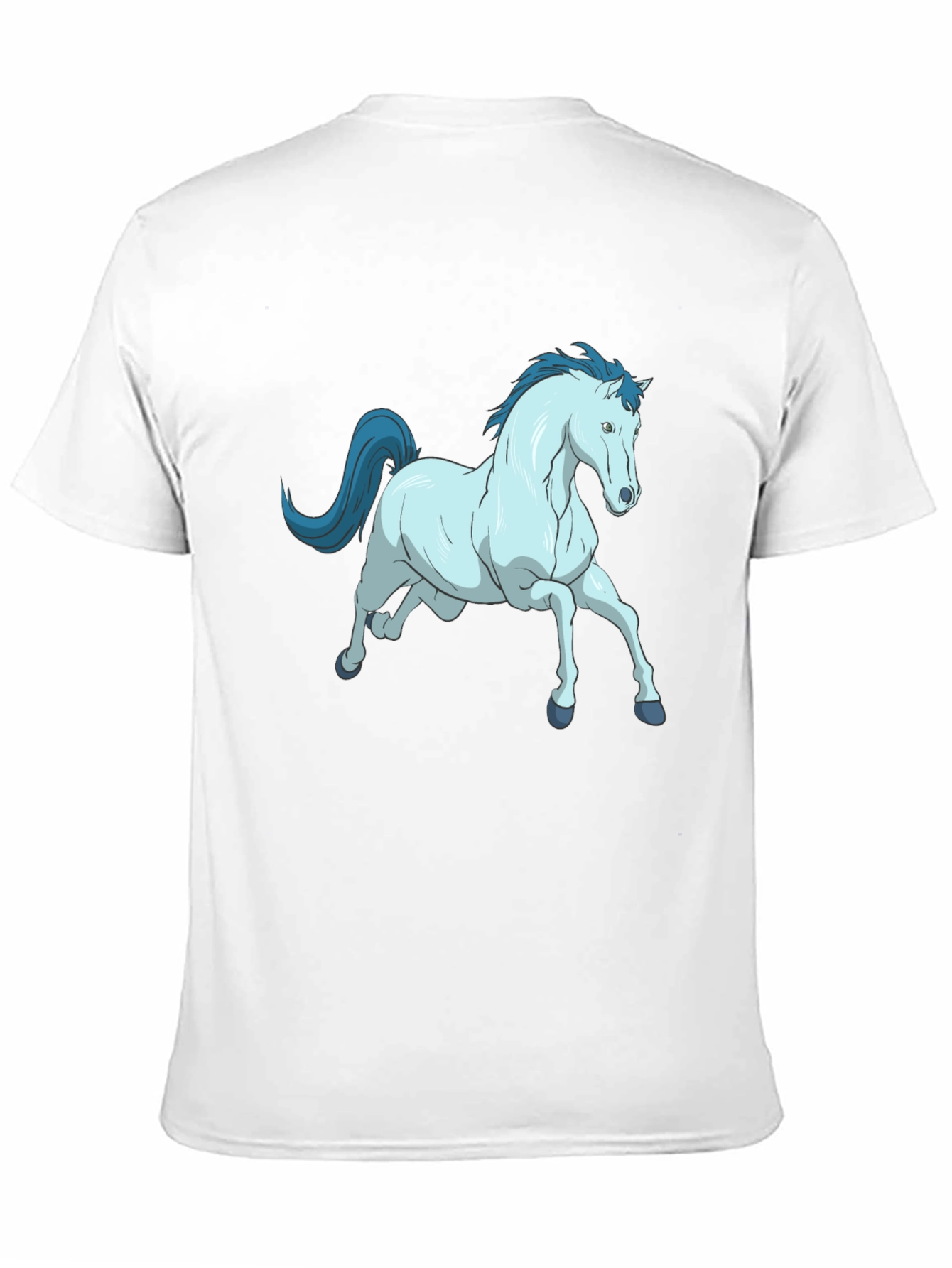 Horse Graphic Tee - Unique Cartoon Design