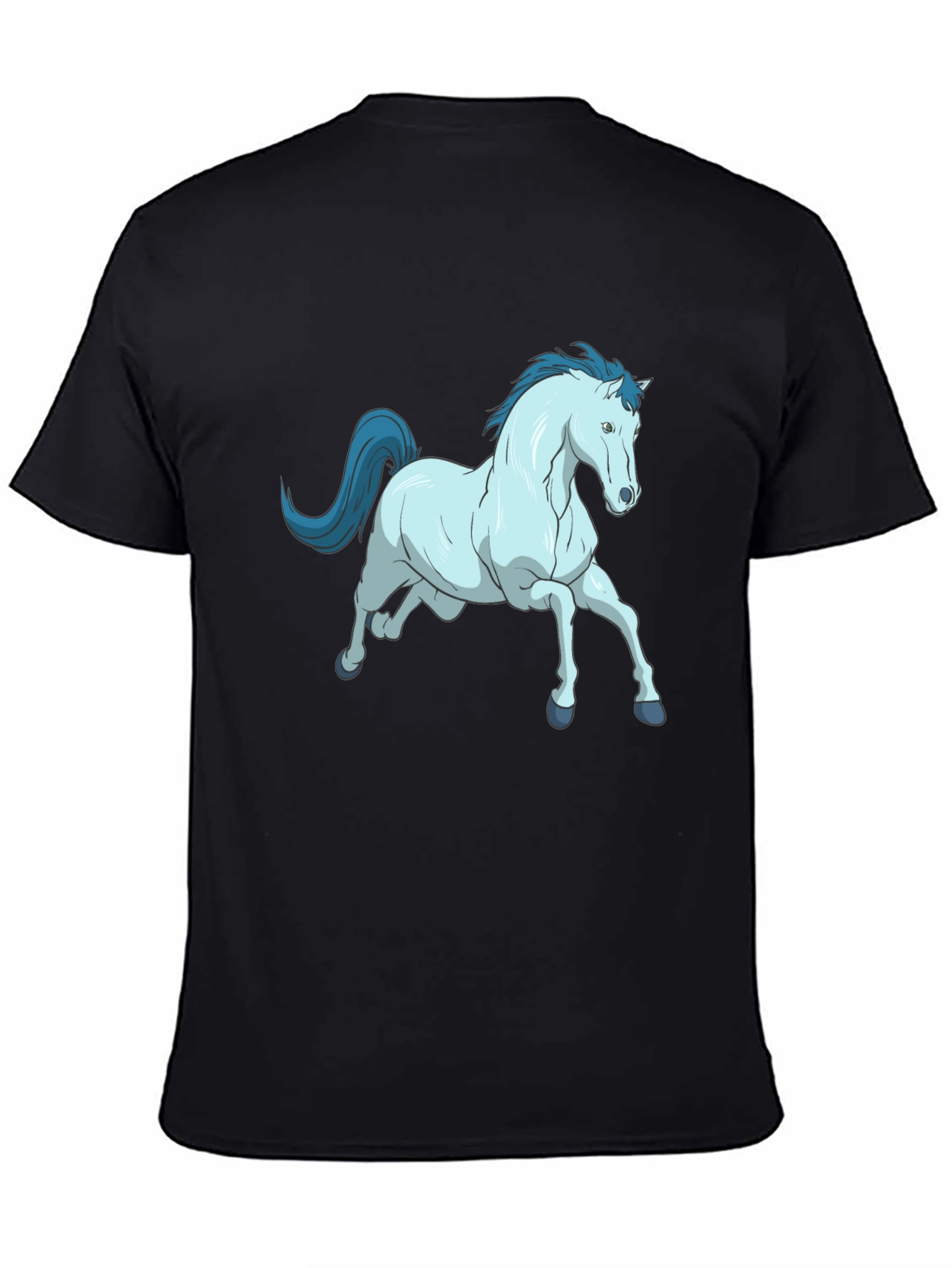 Horse Graphic Tee - Unique Cartoon Design
