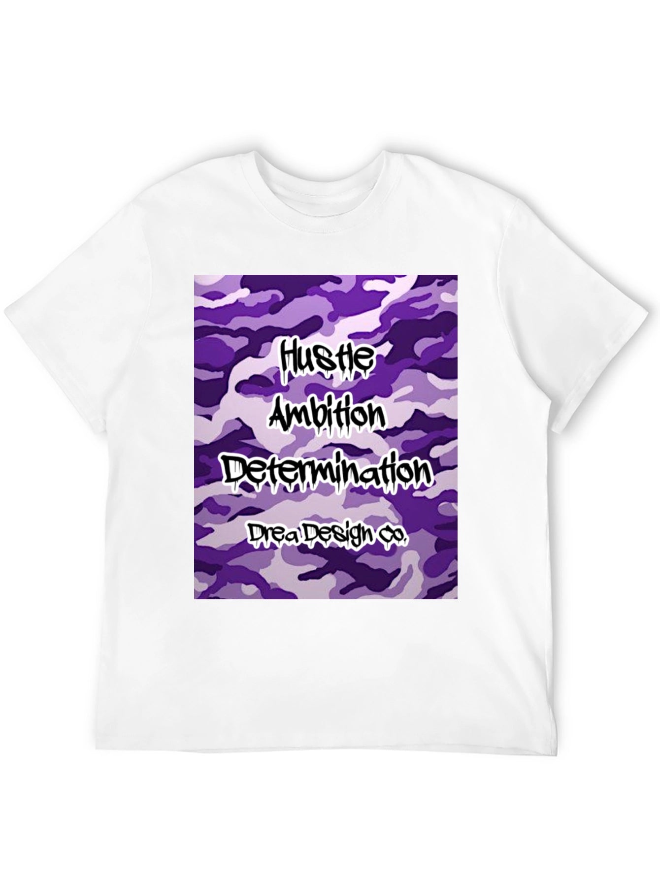 Hustle Ambition Determination Tee - Drea Design Co.