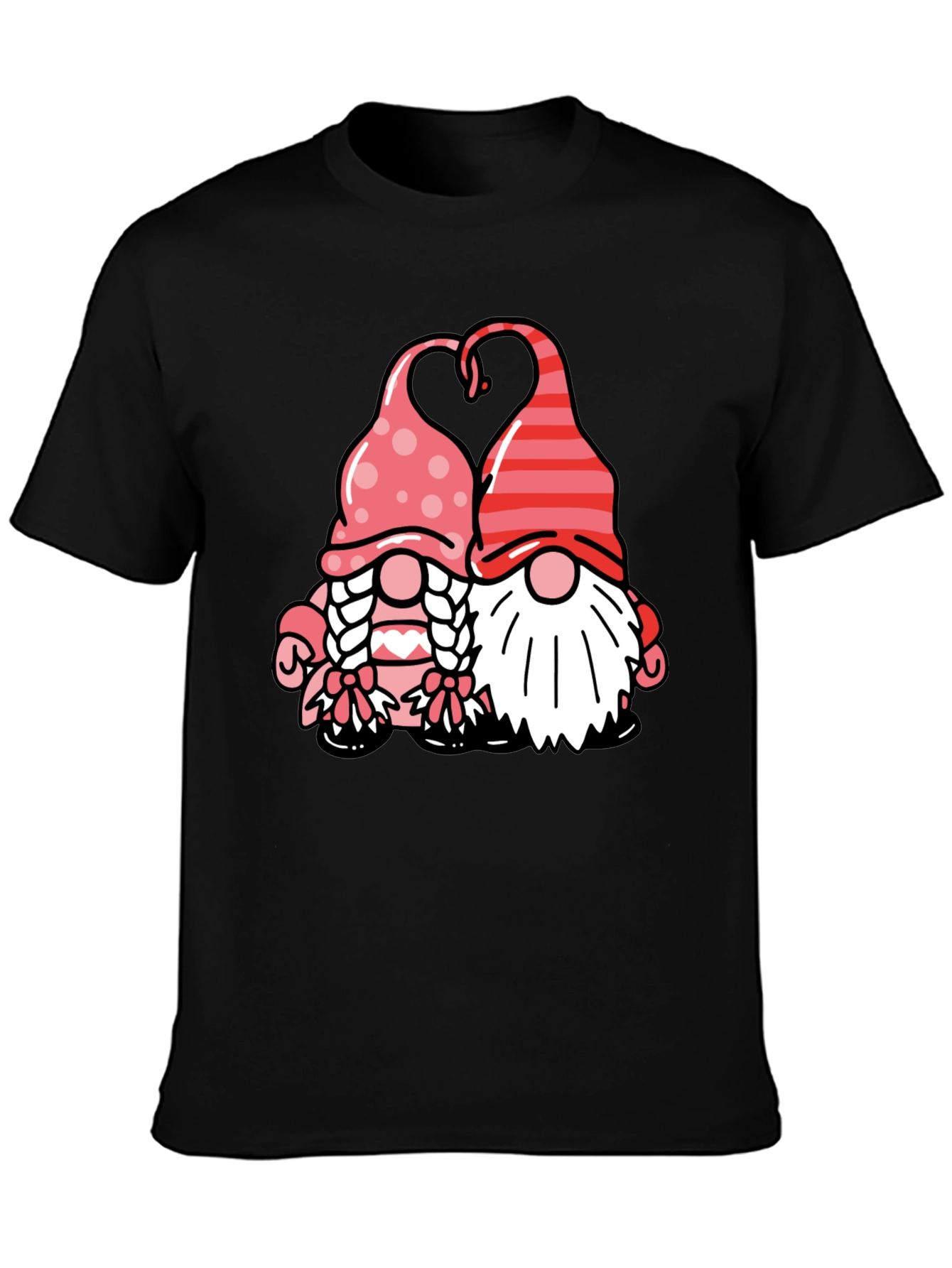 Valentine Gnome Couple T-Shirt