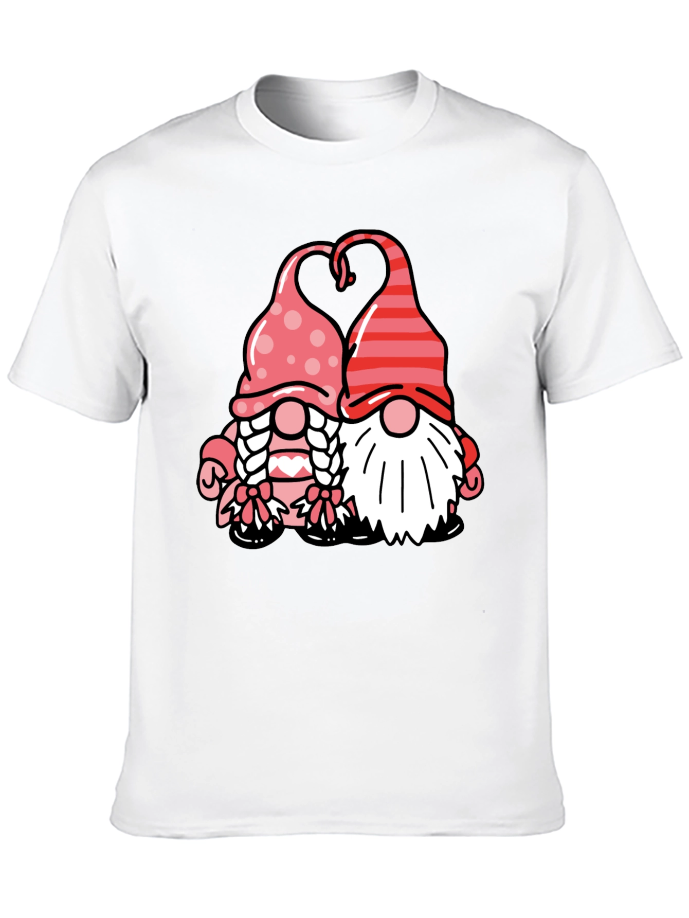 Valentine Gnome Couple T-Shirt
